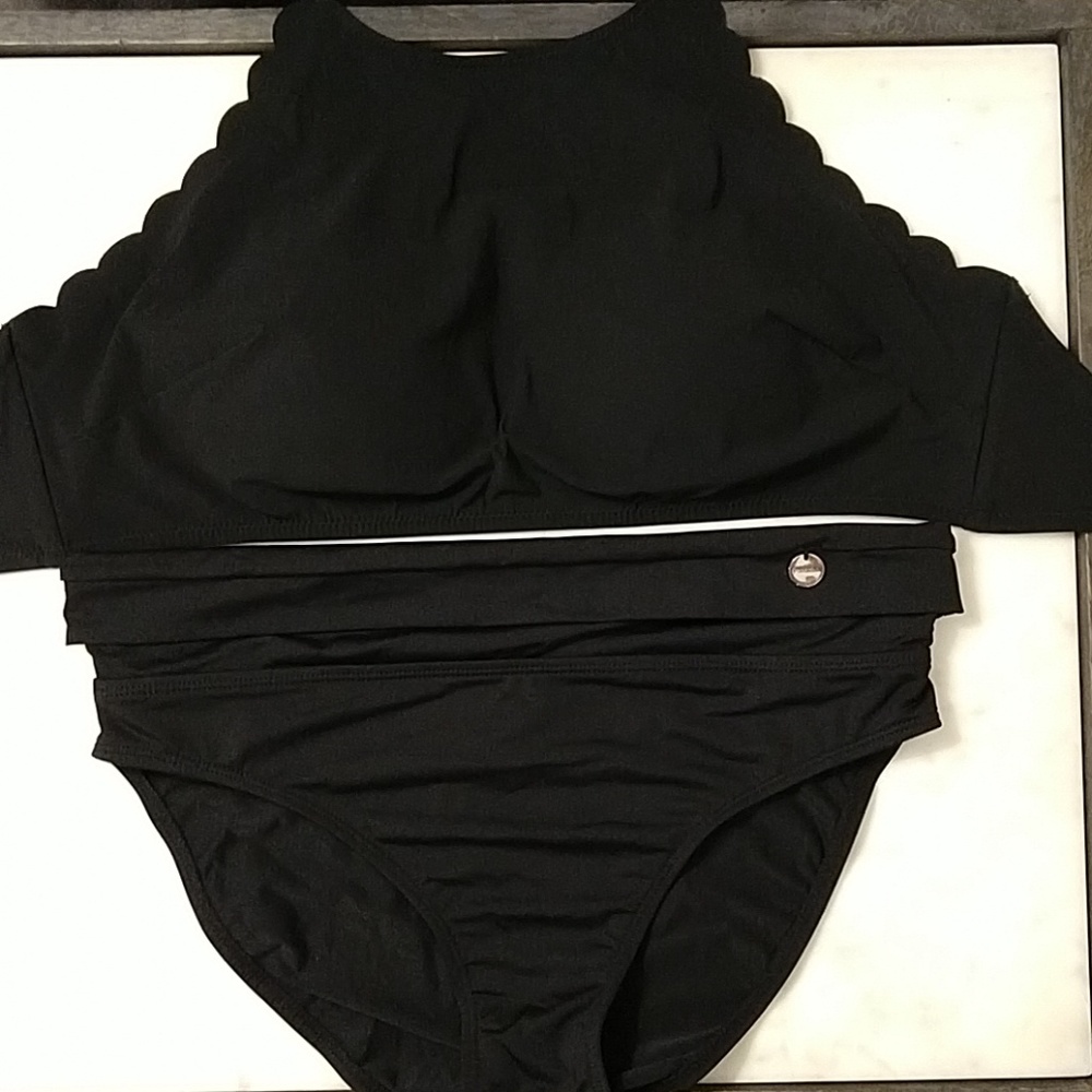Swim Set of 3 - panache bottom + 2 h&m tops